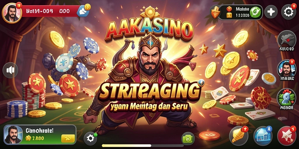Gameplay AAKASINO yang mendebarkan dengan strategi yang cerdas.