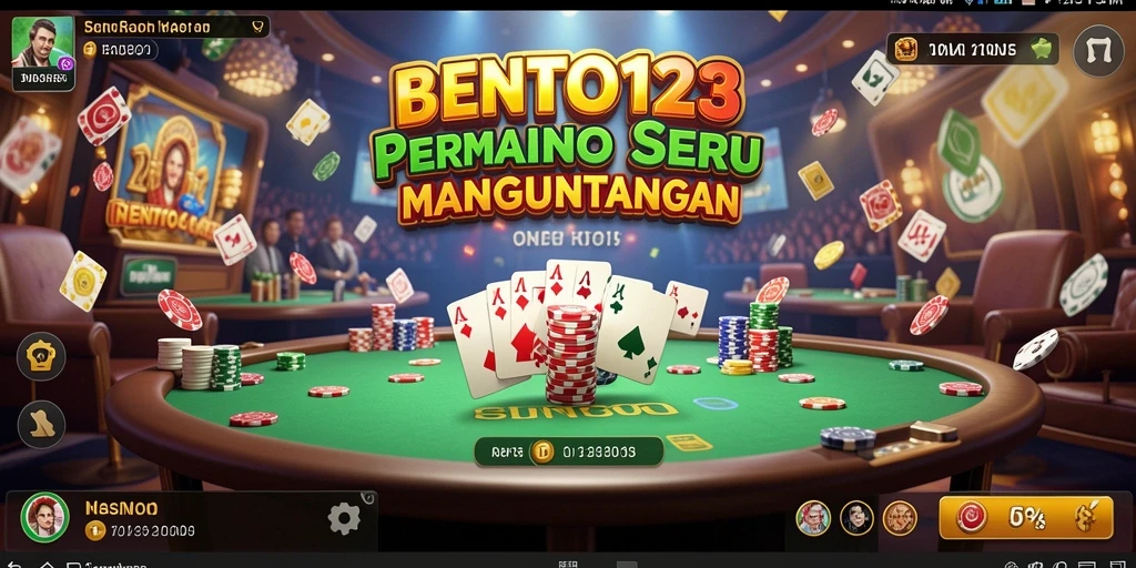 Tampilan gameplay BENTO123 yang menarik dan interaktif.