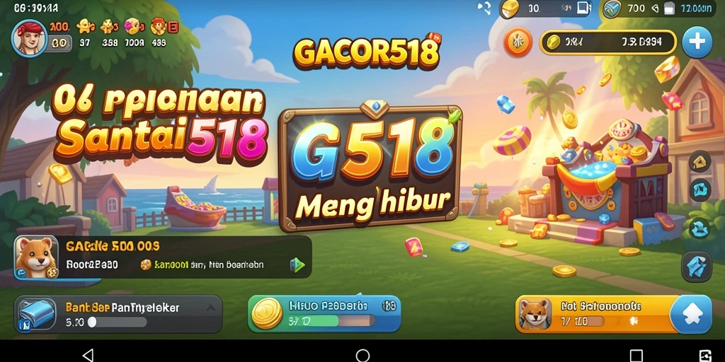 Screenshot GACOR518 menampilkan gameplay yang menarik dan seru.