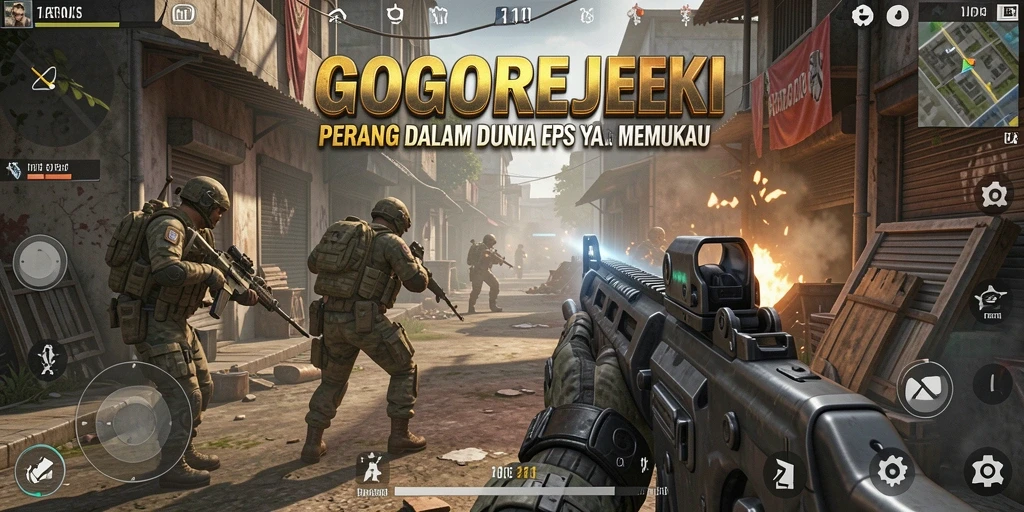Gameplay intens di <strong>GOGOREJEKI</strong> yang menampilkan aksi menegangkan.