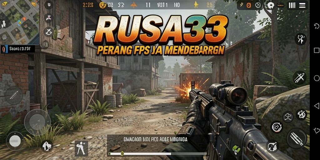 Gameplay seru di RUSA33 dengan pertempuran sengit.