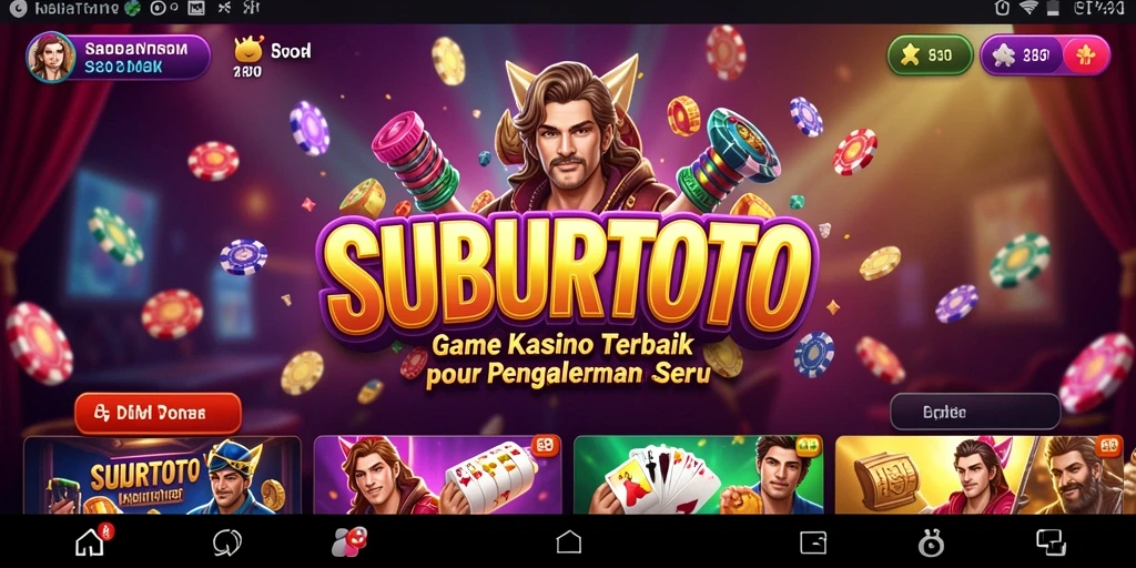 Tampilan gameplay menarik dari SUBURTOTO yang memikat pemain.
